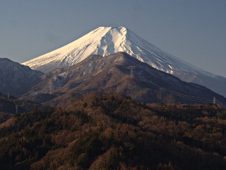 2014年1月7日の富士山写真