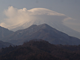 2014年1月8日の富士山写真