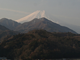 2014年2月1日の富士山写真