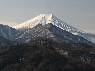 2014年2月7日の富士山写真