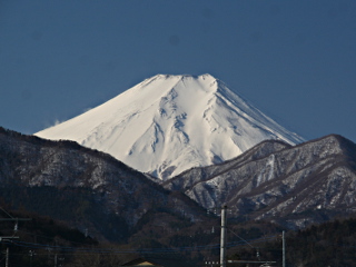 2014年3月7日の富士山写真