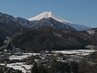 2014年3月11日の富士山写真