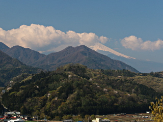 2014年4月24日の富士山写真