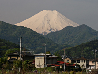 2014年5月8日の富士山写真