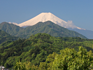 2014年5月9日の富士山写真