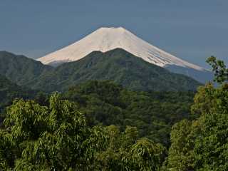 2014年5月11日の富士山写真