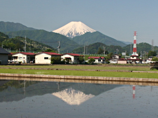 2014年5月24日の富士山写真