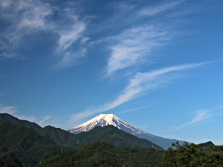 2014年6月14日の富士山写真