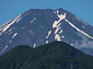 2014年7月11日の富士山写真