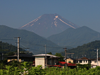 2014年7月16日の富士山写真