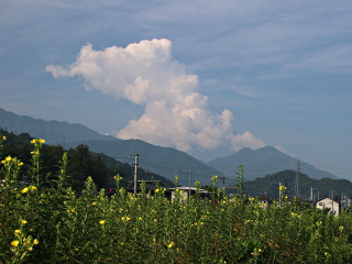 2014年8月1日の富士山写真