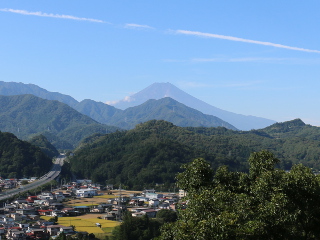 2014年9月21日の富士山写真