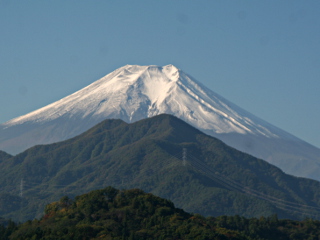 2014年10月17日の富士山写真