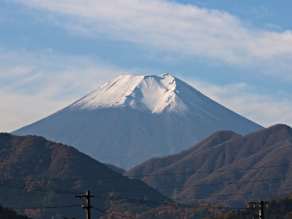 2014年11月18日の富士山写真