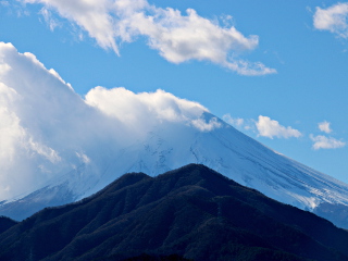 2014年12月14日の富士山写真