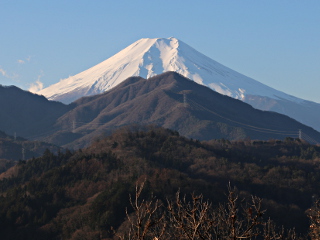 2014年12月25日の富士山写真