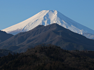 2015年1月8日の富士山写真