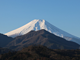 2015年1月9日の富士山写真