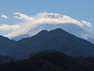 2015年1月10日の富士山写真