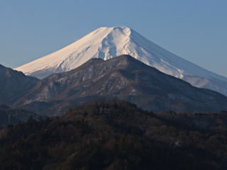 2015年1月25日の富士山写真