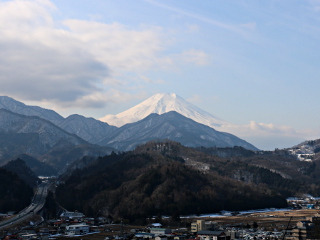 2015年2月4日の富士山写真