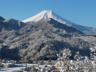 2015年2月6日の富士山写真