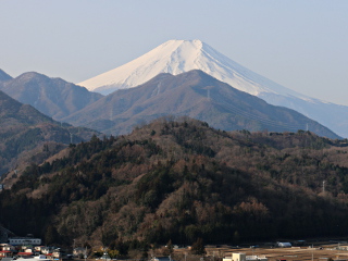 2015年2月28日の富士山写真