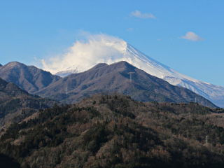 2015年3月11日の富士山写真