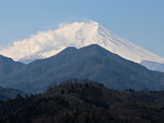 2015年3月12日の富士山写真