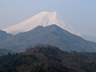 2015年3月22日の富士山写真