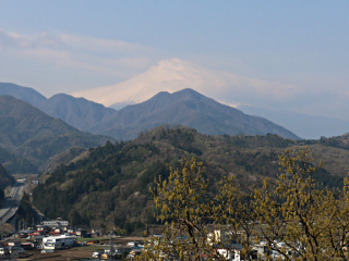 2015年4月17日の富士山写真