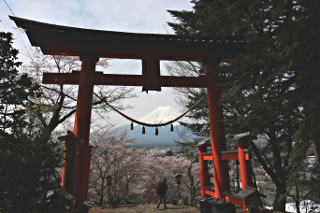 2015年4月18日の富士山写真