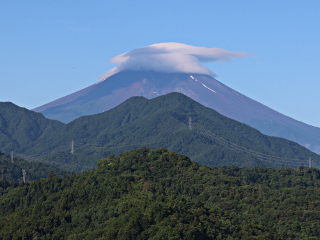 2015年7月19日の富士山写真