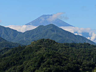 2015年9月19日の富士山写真