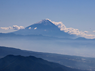 2015年10月18日の富士山写真