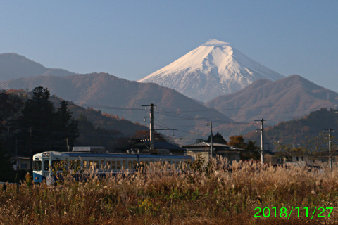 2018年11月27日の富士山写真