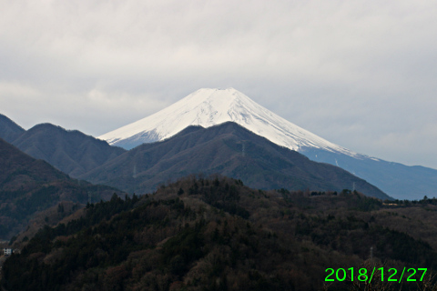 2018年12月27日の富士山写真