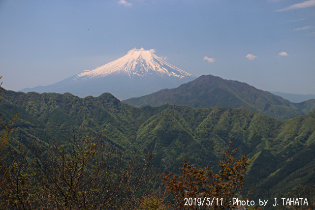 2019年5月11日の富士山