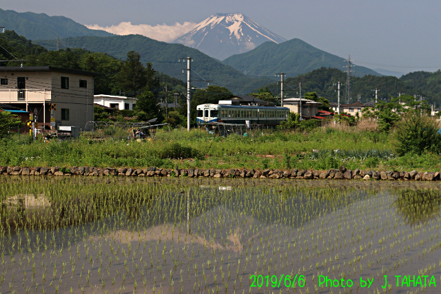 2019年6月6日の富士山写真