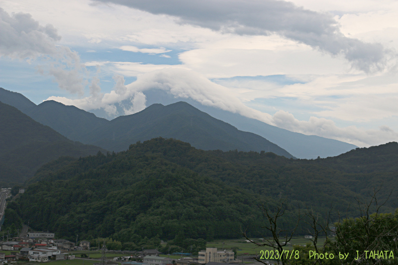 2023年7月日の富士山写真