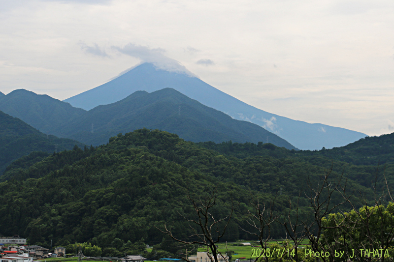 2023年7月日の富士山写真