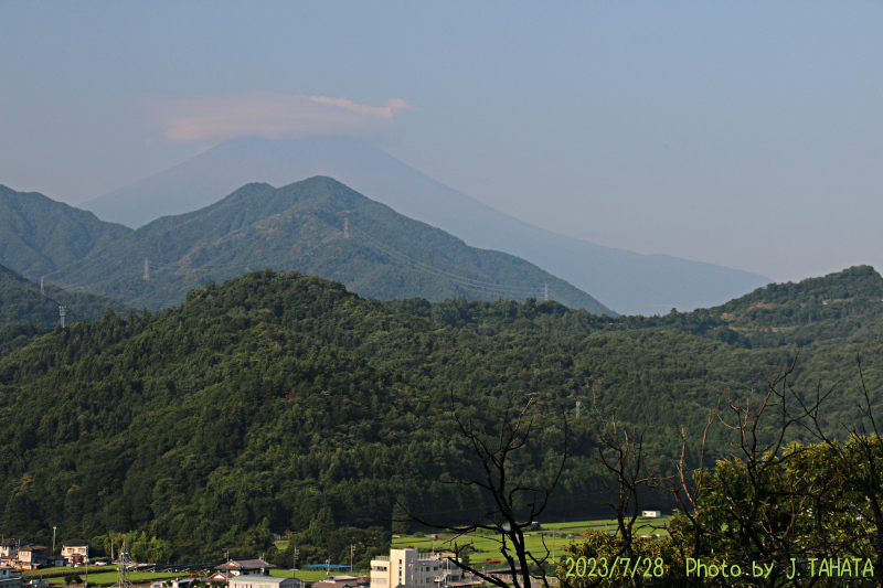 2023年7月日の富士山写真