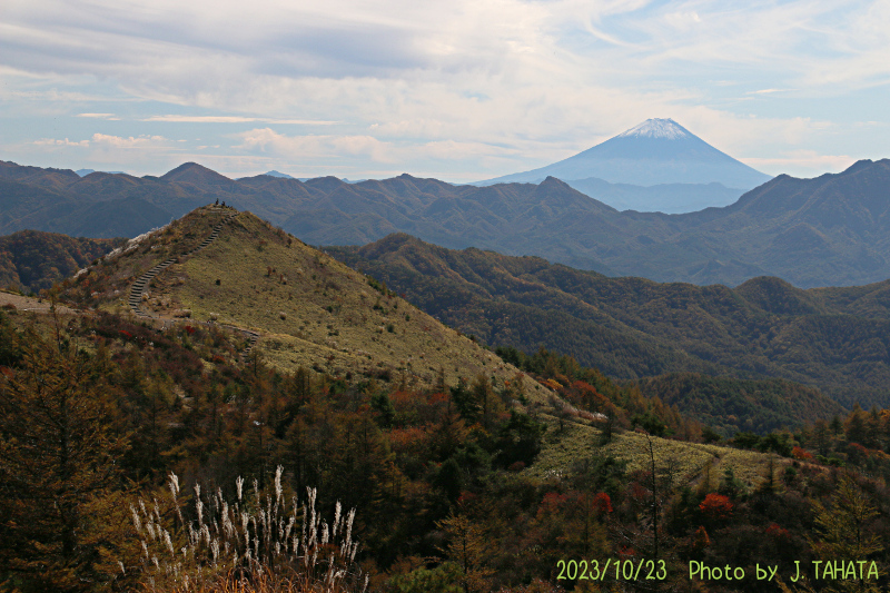 2023年10月23日の富士山写真