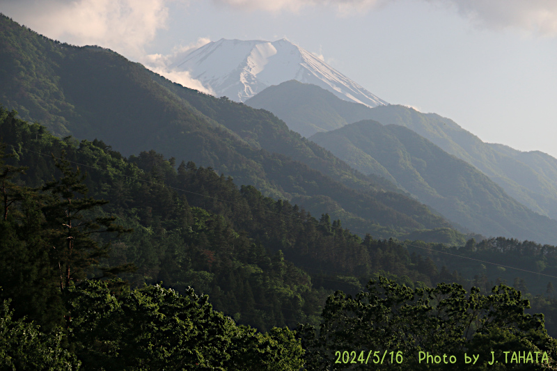 2024年5月16日の富士山写真