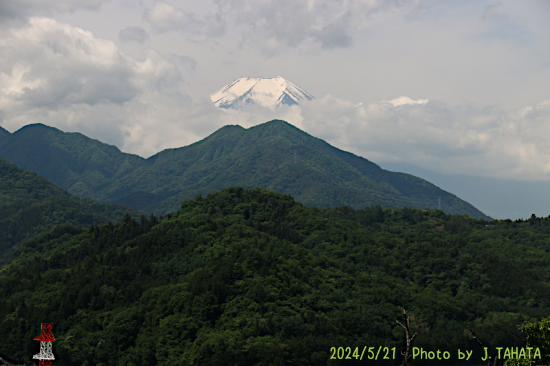 2024年5月21日の富士山写真