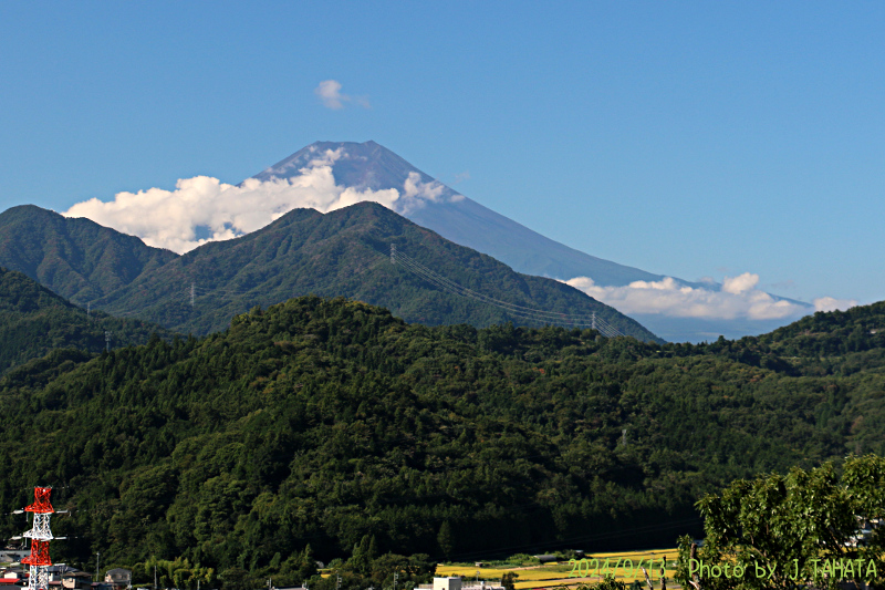 2024年9月13日の富士山写真