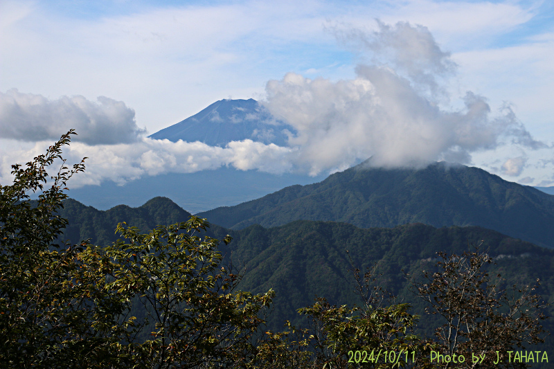 2024年10月11日の富士山写真