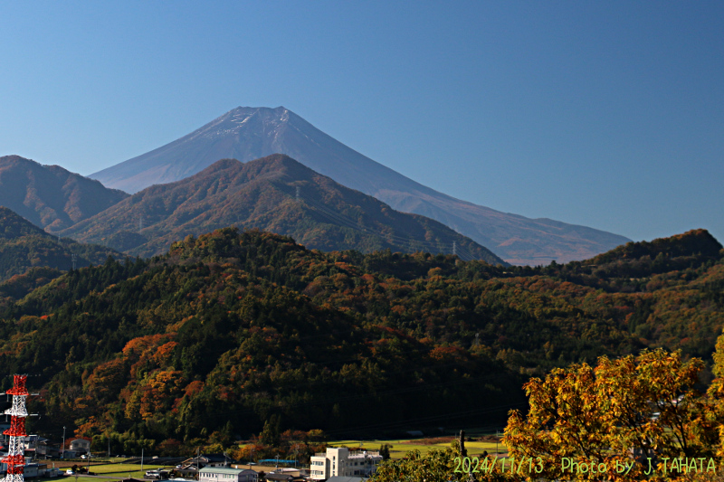 2024年11月13日の富士山写真