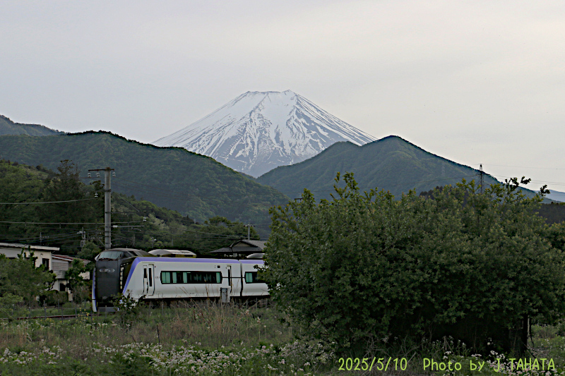 2025年5月10日の富士山写真