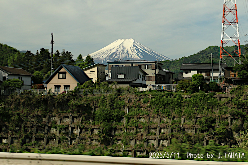 2025年5月11日の富士山写真